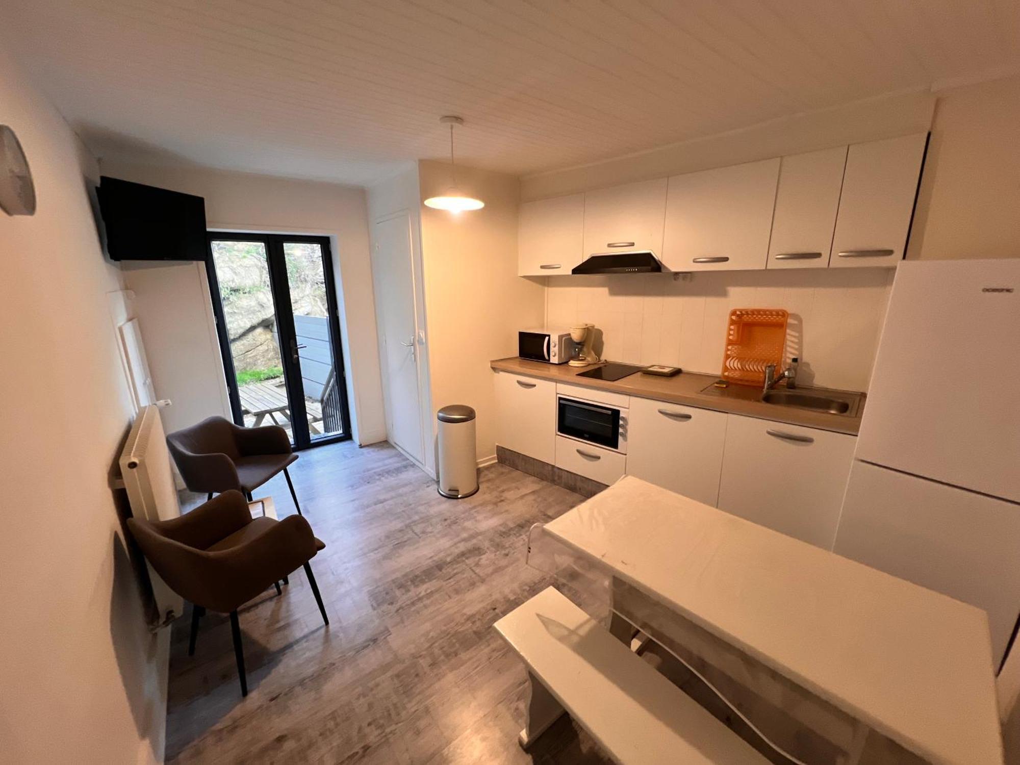 Appartement 4 Personnes, 1 Chambre, Terrasse, Wifi, Proche Du Centre La Bourboule Eksteriør bilde